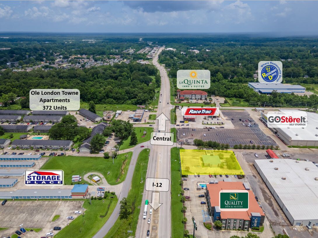 I-12 Interchange Build-To-Suit: 1747 Oneal Ln, Baton Rouge, LA 70816